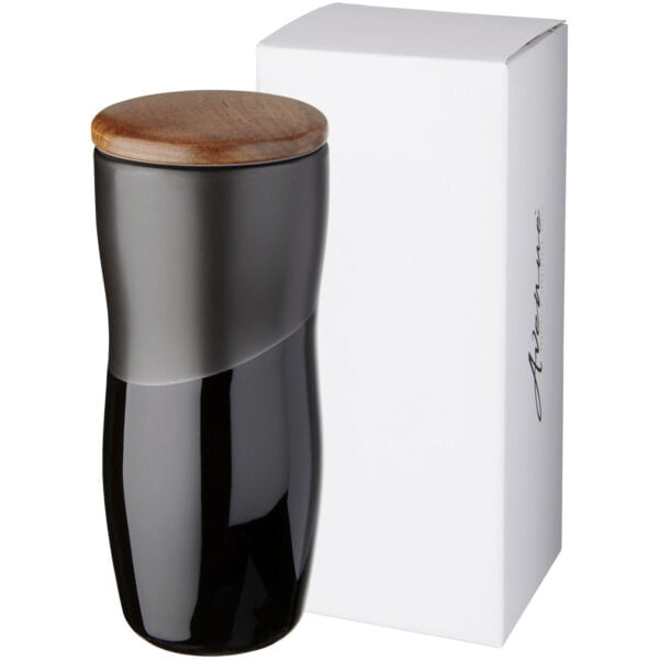 Reno 370 ml Double Walled Ceramic Tumbler