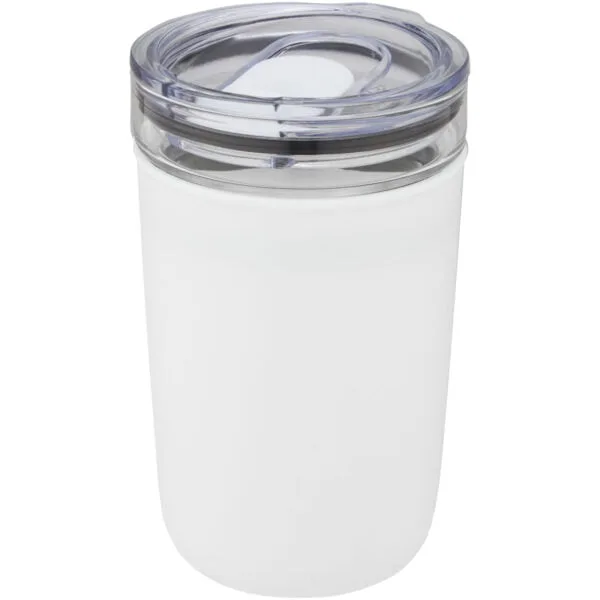 Bello 420 ml Glass Tumbler With Recycled Plastic Outer Wall