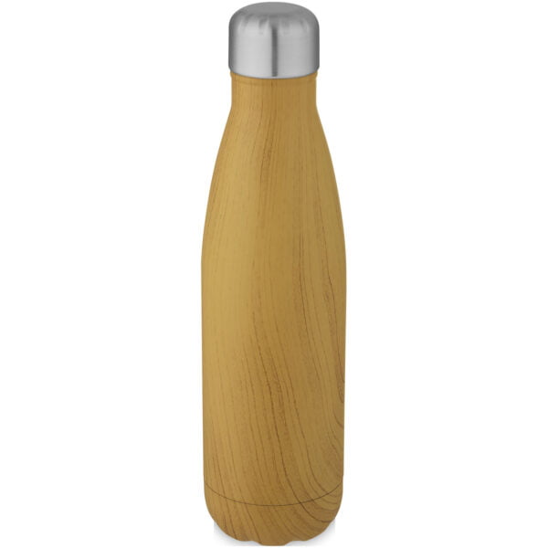 Cove 500 ml Vacuum Insulated Stainless Steel Bottle With Wood Print