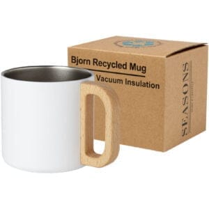 Bjorn 360 ml Rcs Certified Recycled Stainless Steel Mug With Copper Vacuum Insulation