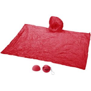 Xina Rain Poncho In Storage Ball With Keycha...