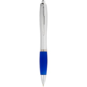 Nash Ballpoint Pen Silver Barrel And Coloure...