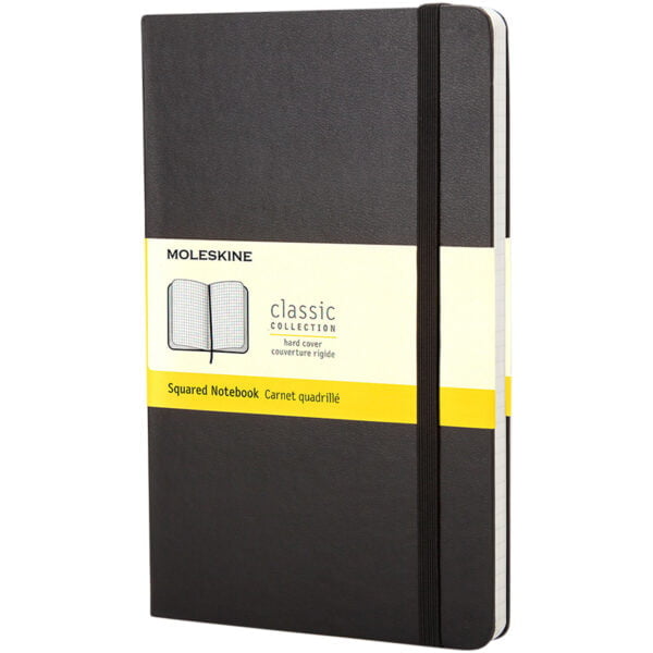 Moleskine Classic Pk Hard Cover Notebook Squared
