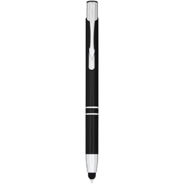 Moneta Anodized Aluminium Click Stylus Ballpoint Pen