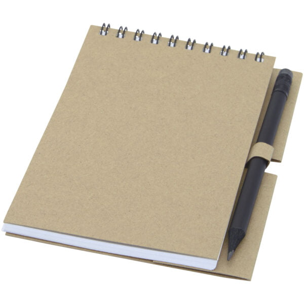 Luciano Eco Wire Notebook With Pencil Small