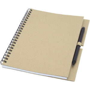 Luciano Eco Wire Notebook With Pencil Medium