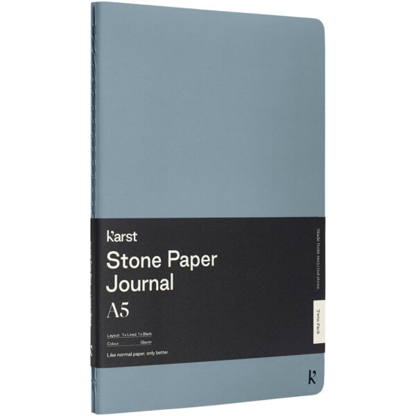 Karst A5 Stone Paper Journal Twin Pack