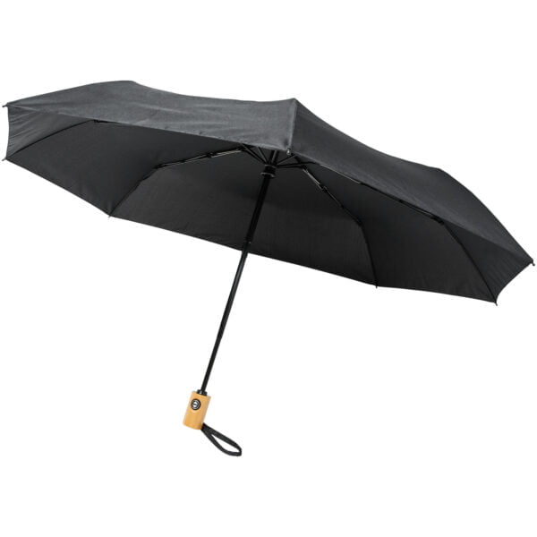 Bo 21 Foldable Auto Open Close Recycled Pet Umbrella