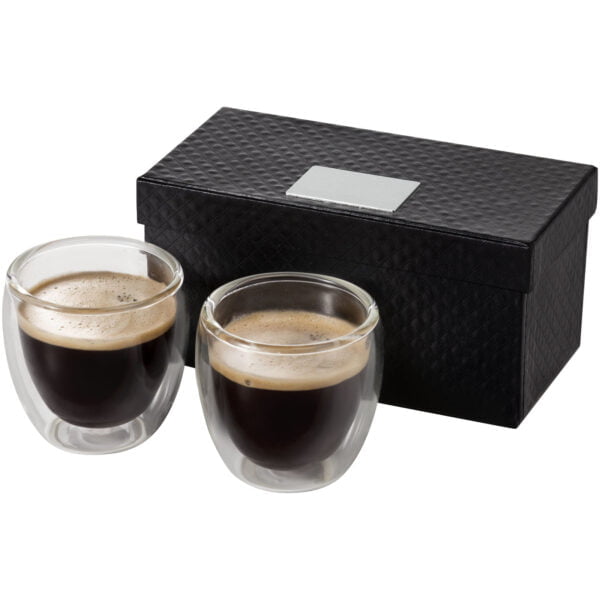 Boda 2 Piece Glass Espresso Cup Set