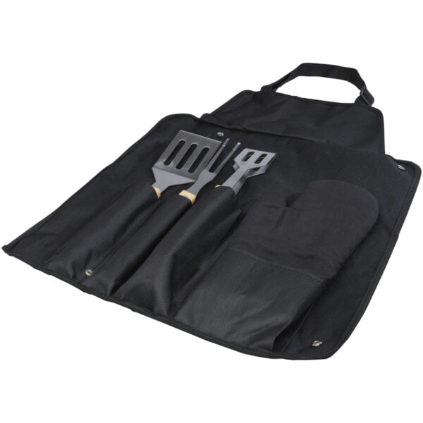 Gril 3 Piece Bbq Tools Set And Glove