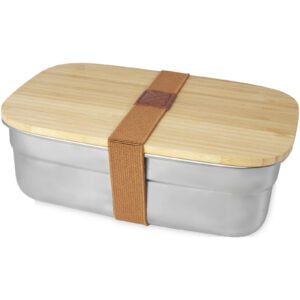 Tite Stainless Steel Lunch Box With Bamboo L...