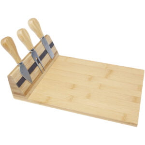 Mancheg Bamboo Magnetic Cheese Board And Too...