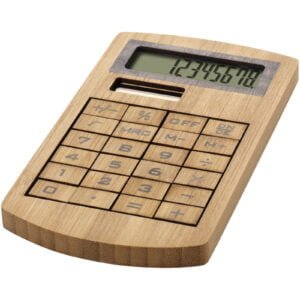 Eugene Calculator Made Of Bamboo
