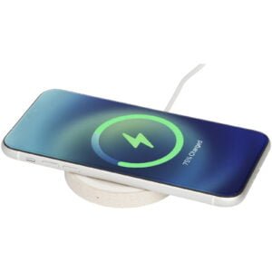 Naka 5W Wheat Straw Wireless Charging Pad