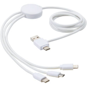 Pure 5 In 1 Charging Cable With Antibacteria...