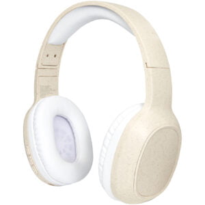 Riff Wheat Straw Bluetooth Headphones With M...