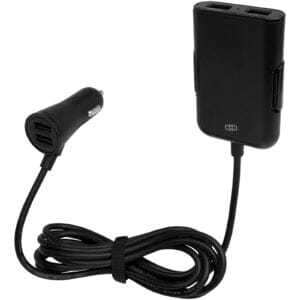 Pilot Dual Car Charger With Qc 3 0 Dual Back...