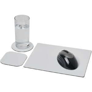 Brite Mat Mouse Mat And Coaster Set Combo