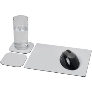 Brite Mat Mouse Mat And Coaster Set Combo