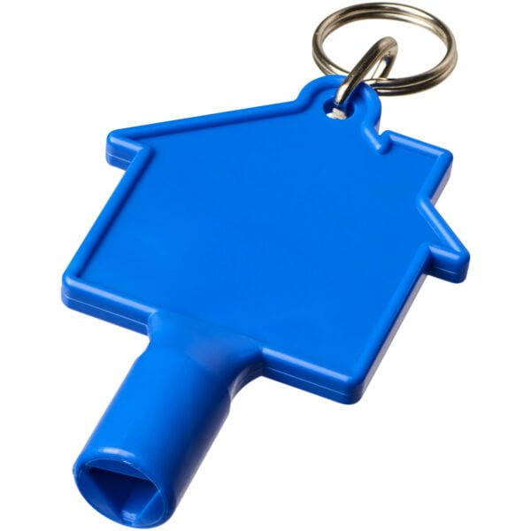 Maximilian House Shaped Utility Key With Keychain