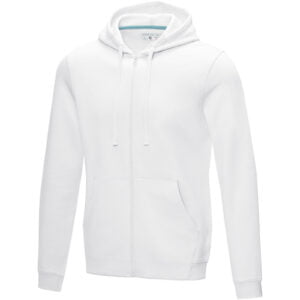 Ruby Mens Gots Organic Recycled Full Zip Hoodie